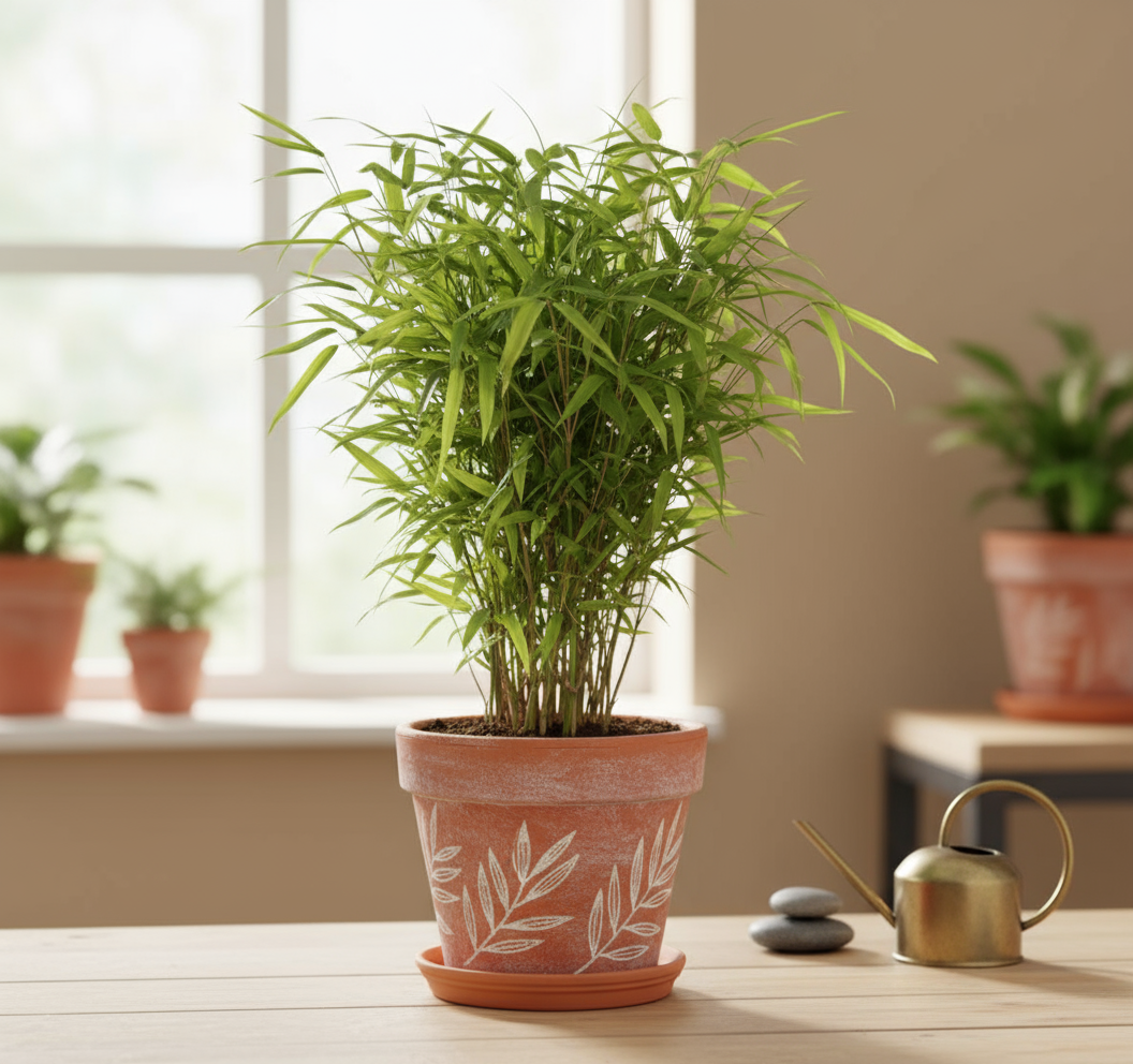 Bamboo Fargesia Nitida 'Gansu' - 50-70cm - pot size ⌀17cm