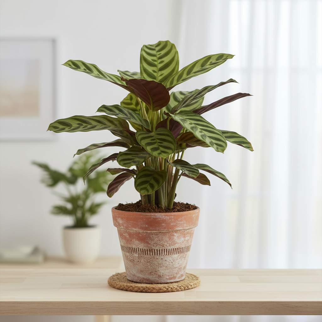 Ctenanthe 'Burle-Marxii' -25-40cm - pot size ⌀12cm