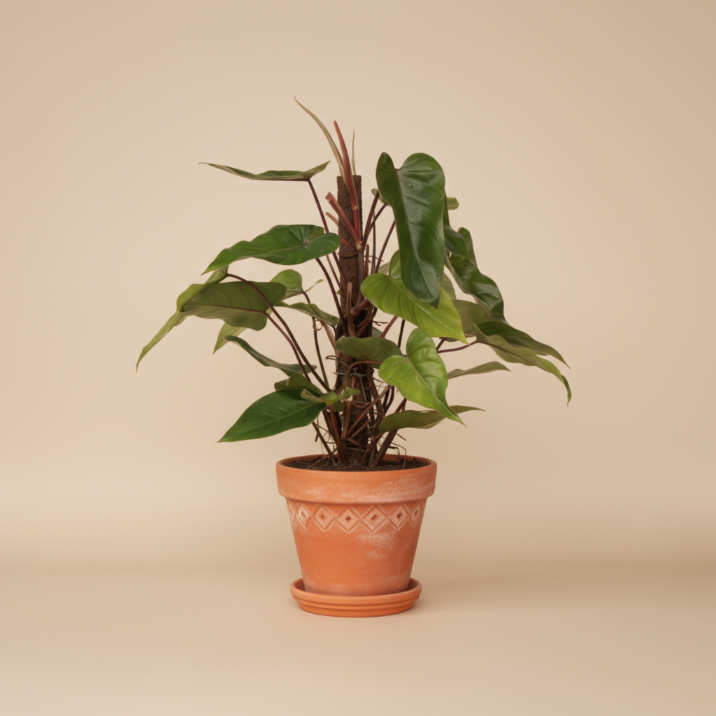 Philodendron Red Emerald Kratiste - 70-80Cm - pot size ⌀19Cm