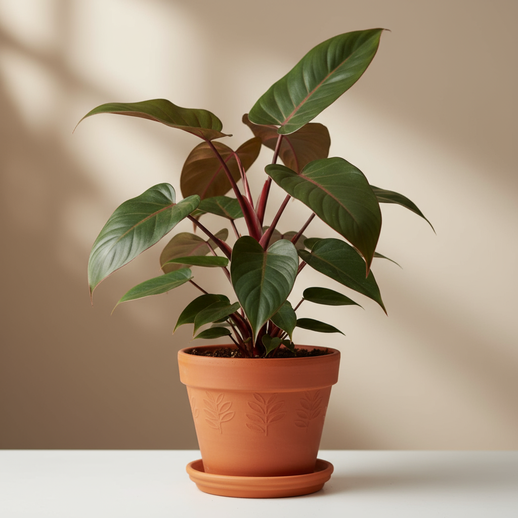 Philodendron 'Imperial Red' - 50cm - pot size ⌀19cm
