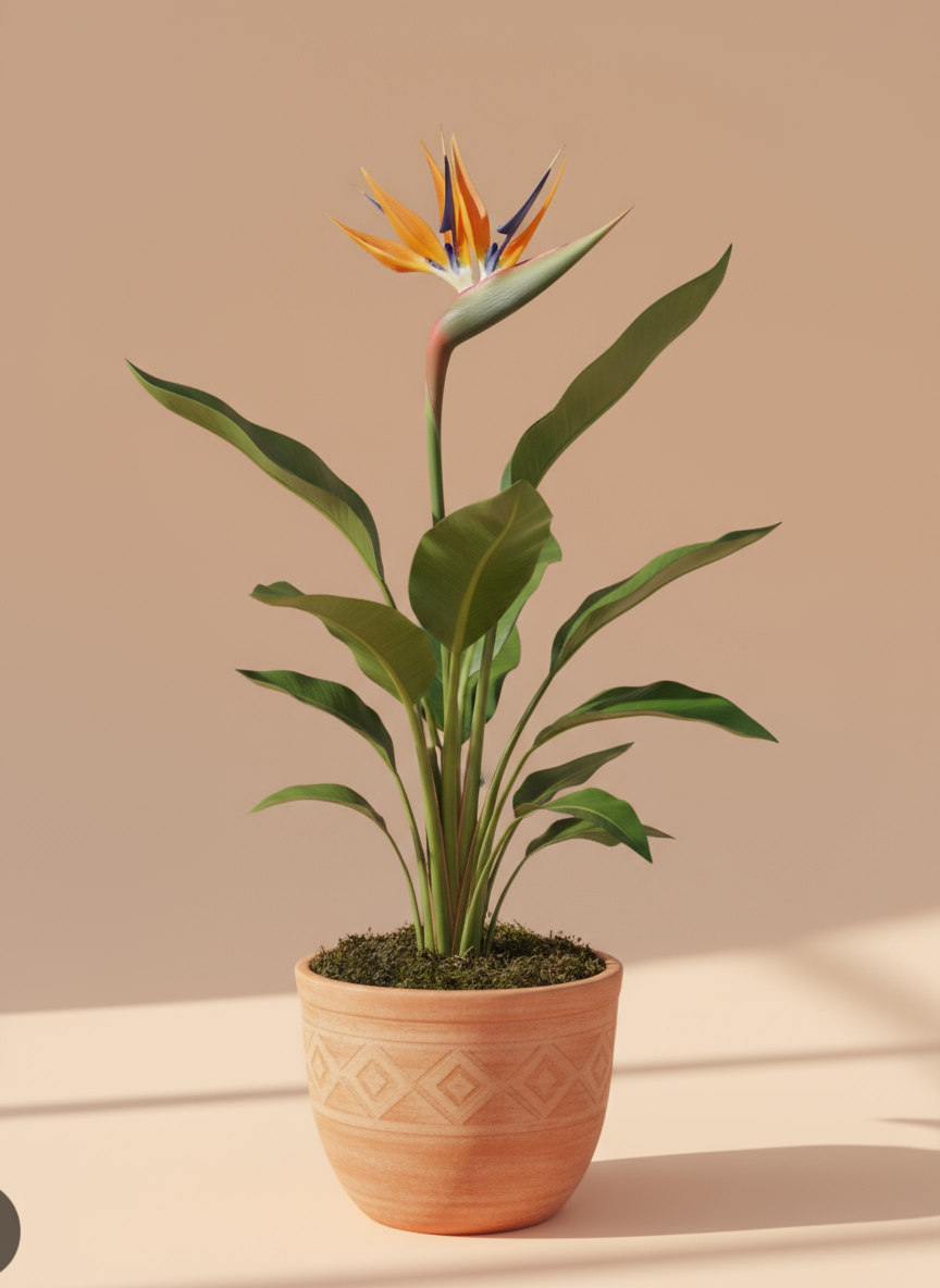 Strelitzia Reginea - 25-40Cm - pot size ⌀9Cm