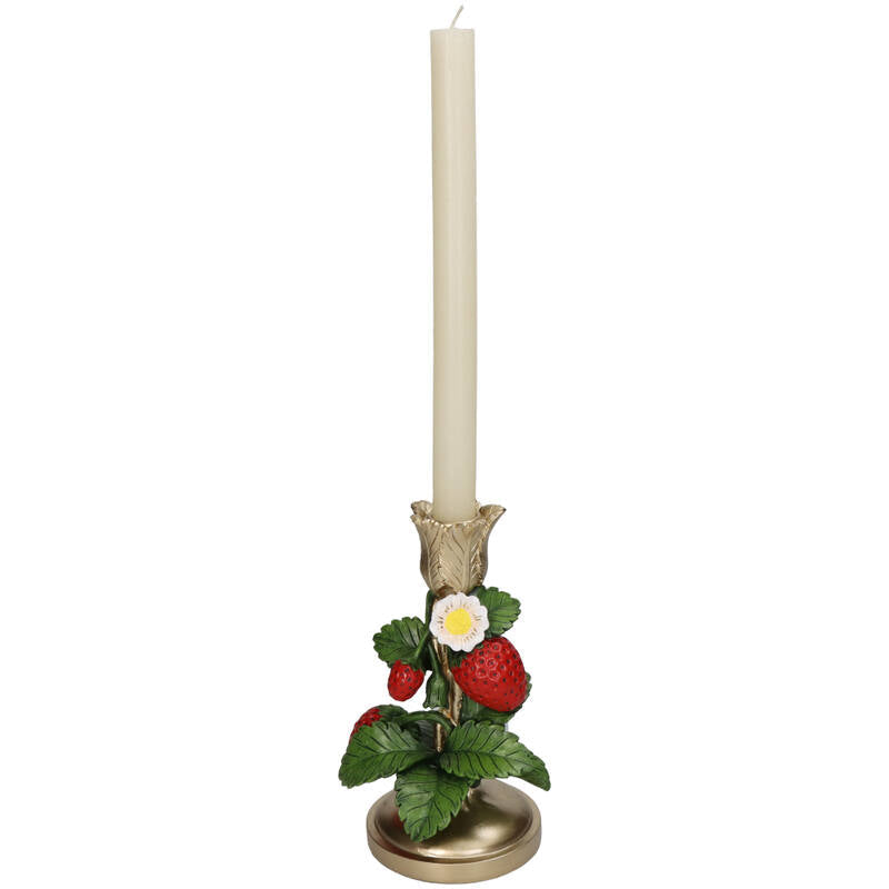 Candle Holder - Strawberry Gold ↑ 20 Cm