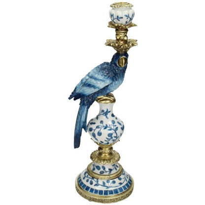 Candleholder - Dutch Blue Parrot ↑ 40 Cm - Right