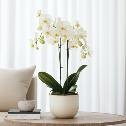 Phalaenopsis Moth Orchid - Phalaenopsis Multiflora - Height 35-45Cm - ⌀12Cm