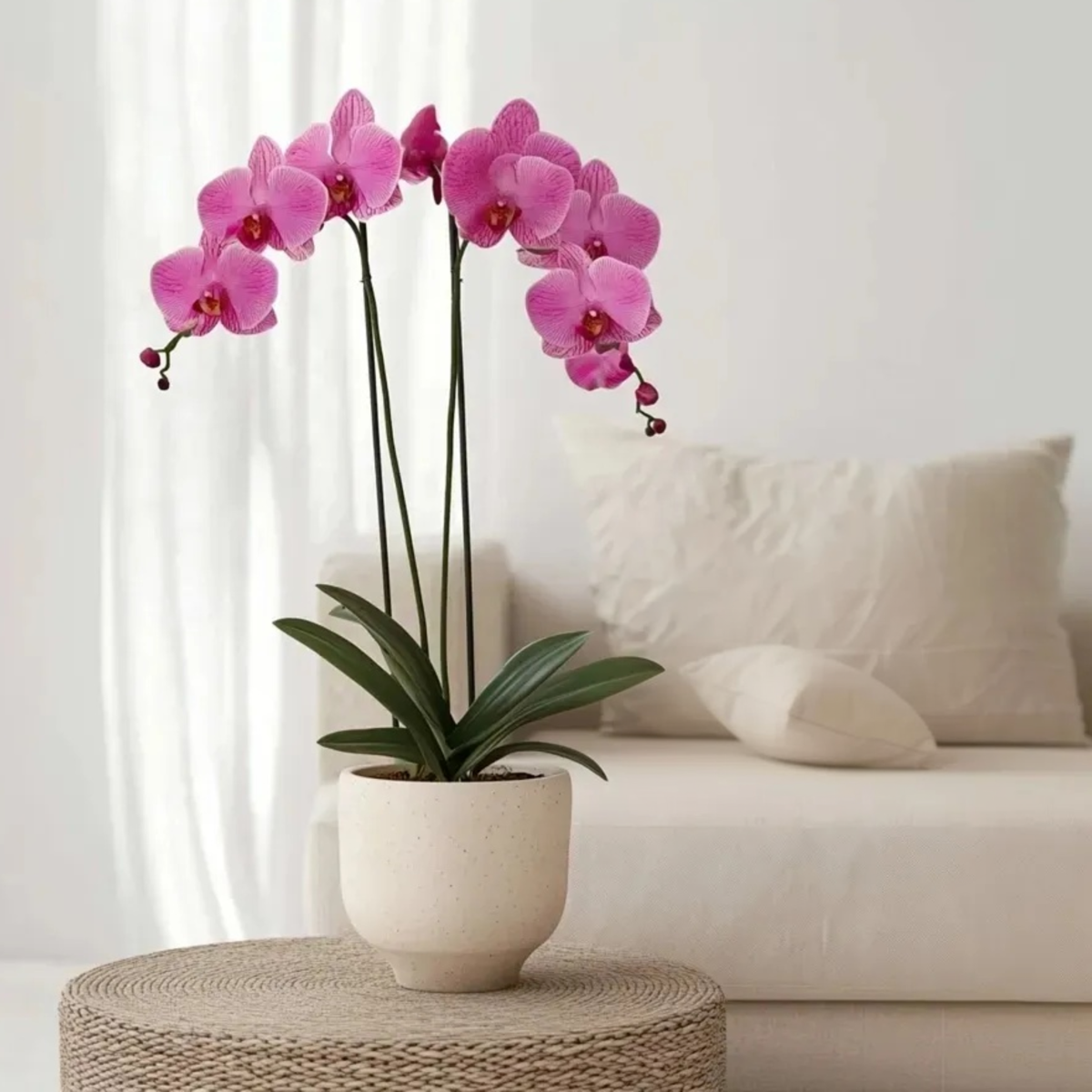 Phalaenopsis Moth Orchid - Phalaenopsis - Height 50-60Cm - ⌀12Cm