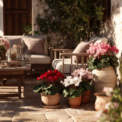 Other Garden Plants Florists' Cyclamen - 6 Pcs. - Cyclamen Persicum - Height 10-20Cm - ⌀9Cm