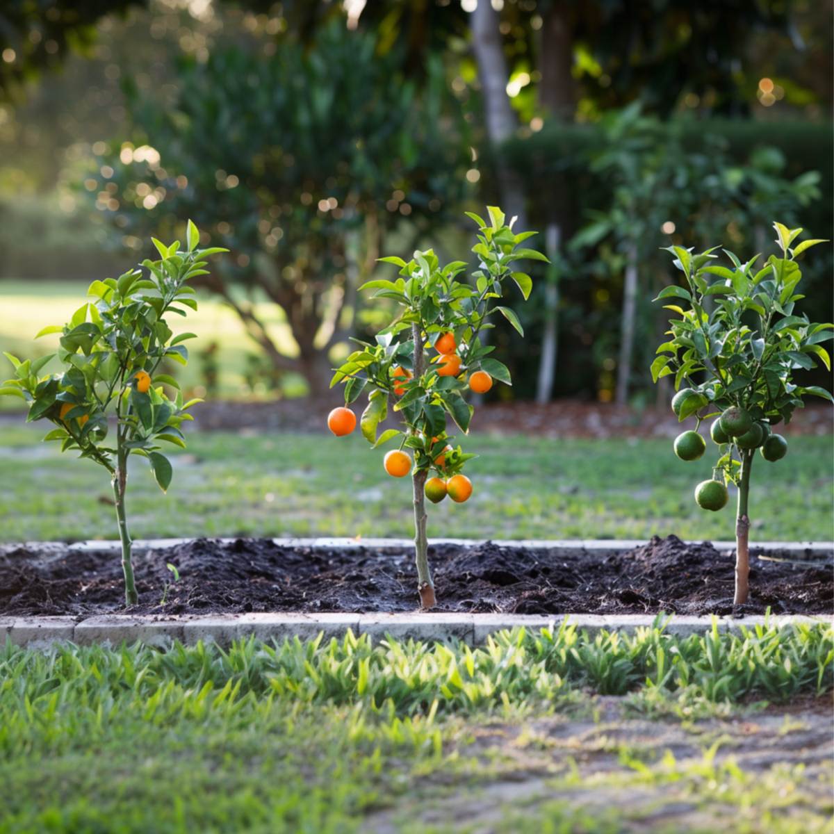 Fruit Trees Citrus Mix - 3 Pcs. - Citrus Limon - Height 25-40Cm - ⌀9Cm