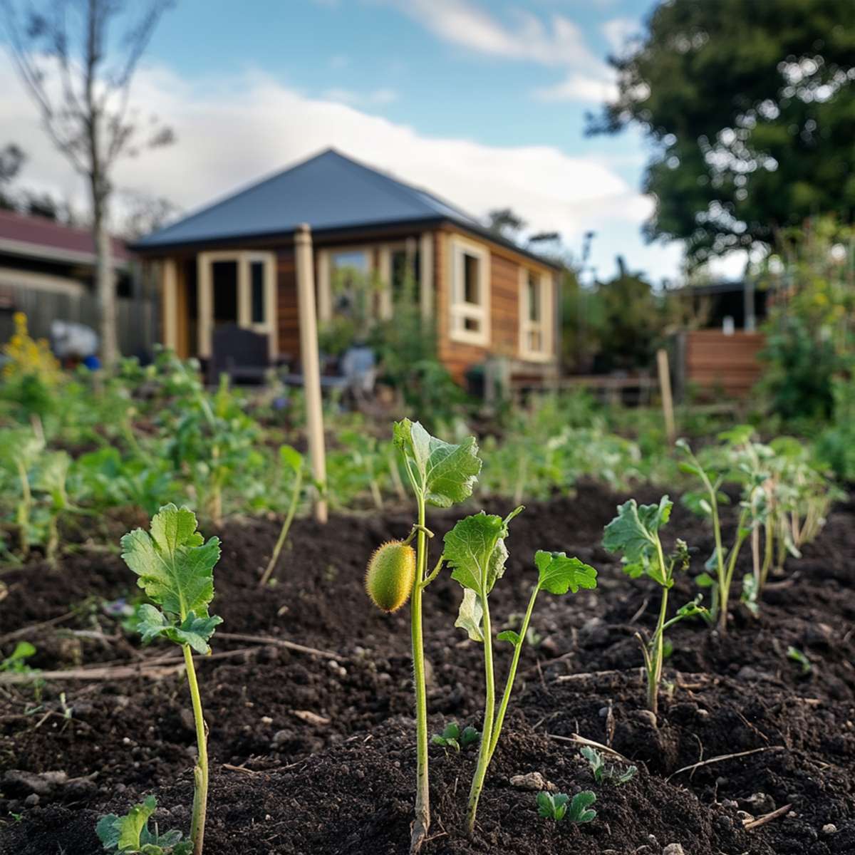 Fruit Trees Kiwi Fruit - 3 Pcs. - Actinidia Deliciosa 'Jenny' - Height 20-40Cm - ⌀9Cm
