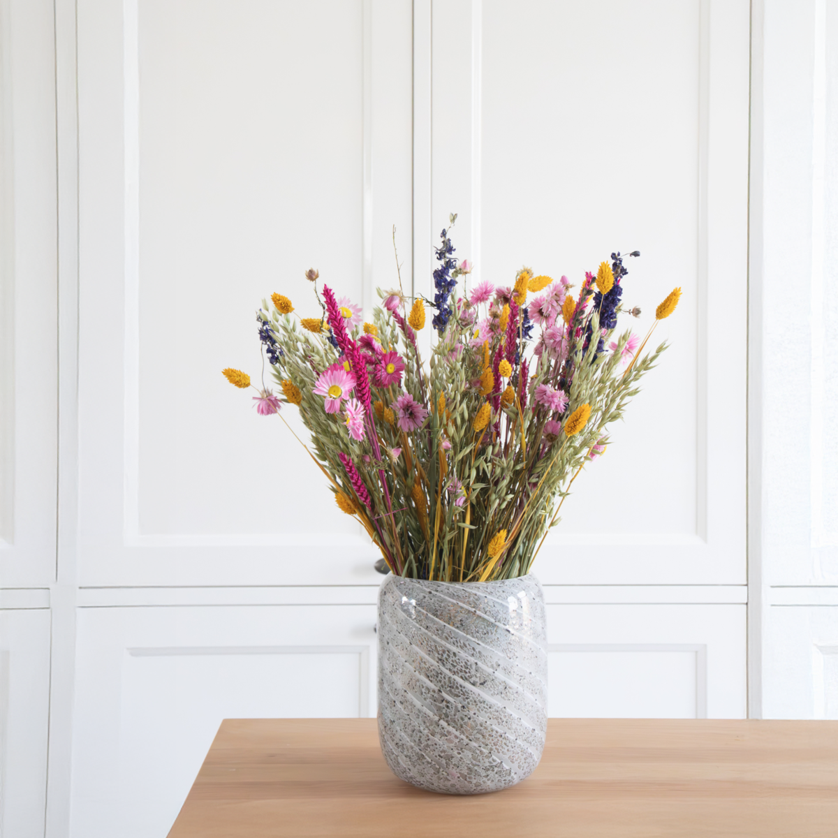 Dried Flowers - Bouquet 'Trendy Vibrant' - Dryflowers