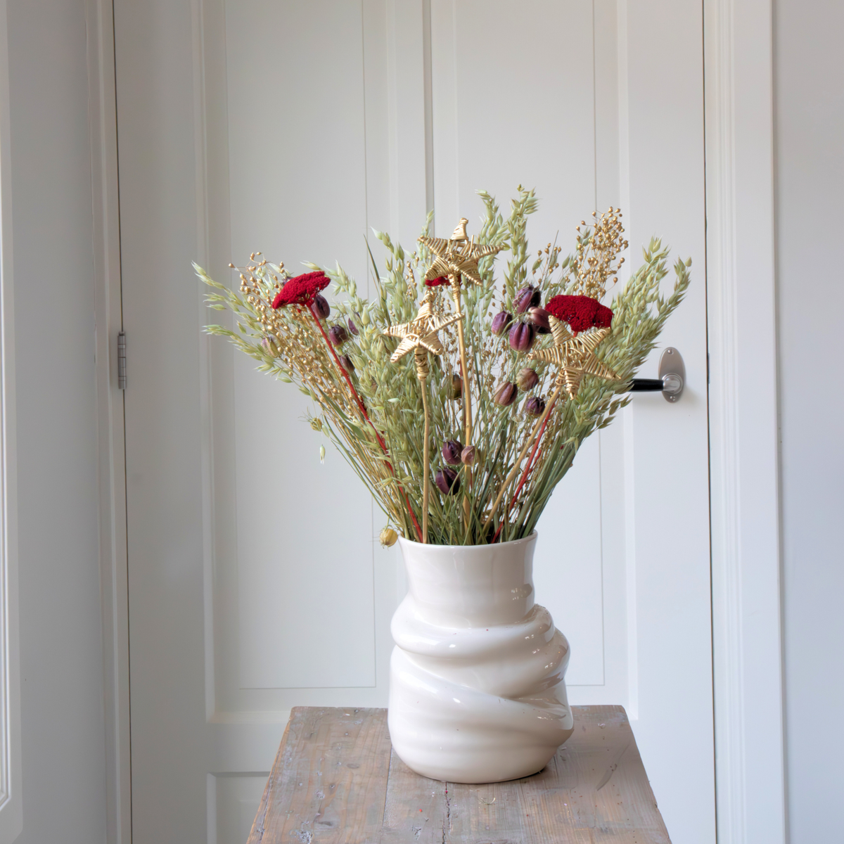 Dried Flowers - Bouquet 'Trendy Lumi' - Dryflowers