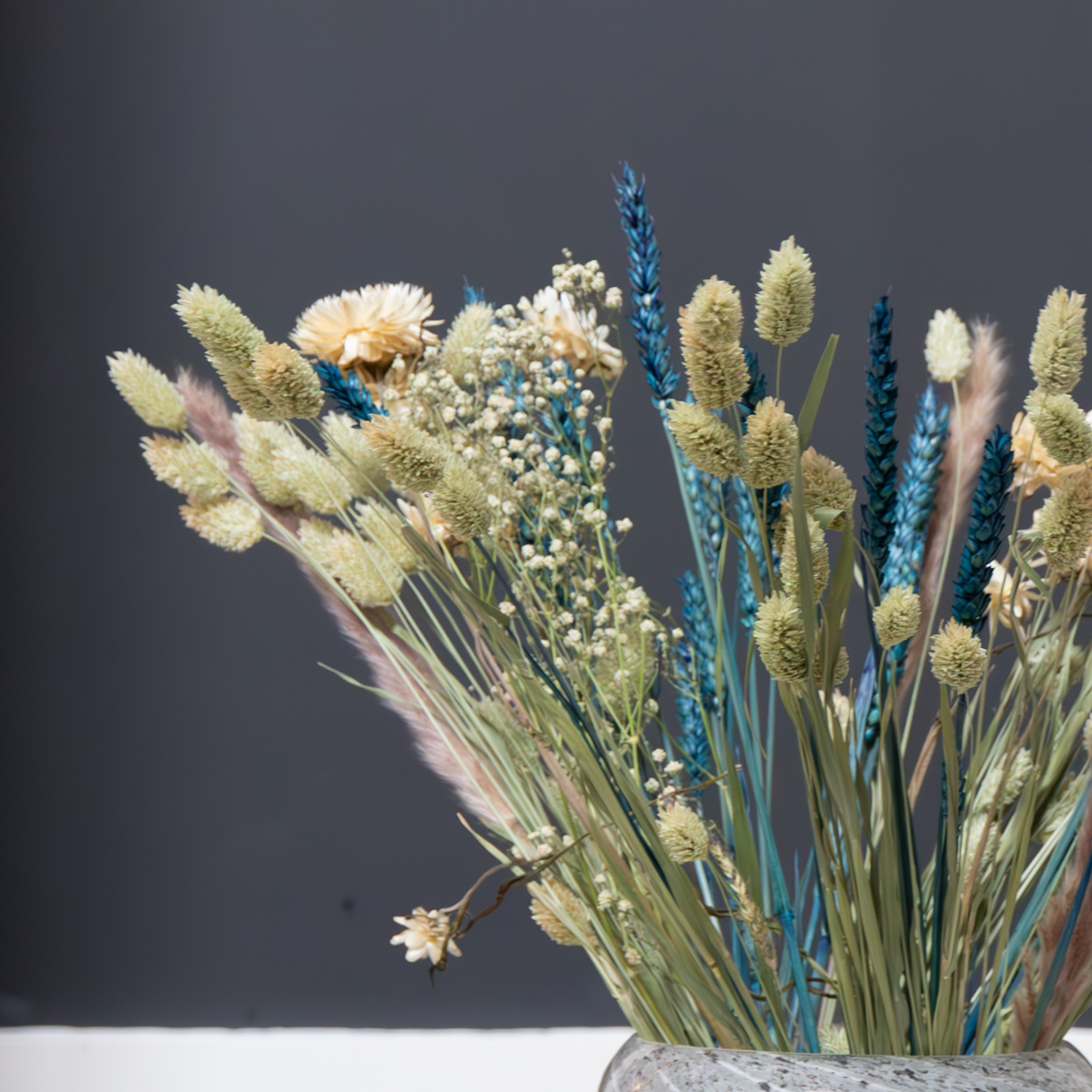 Dried Flowers - Bouquet 'Trendy Cool' - Dryflowers