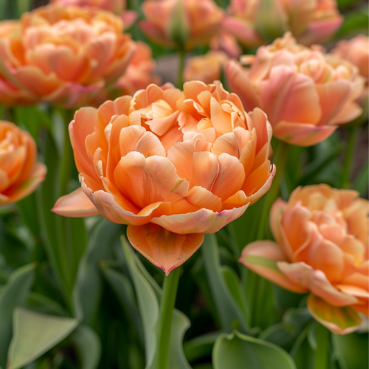 Tulip Bulbs - 15 Pcs. - Tulipa 'Copper Image' - Flower Bulbs