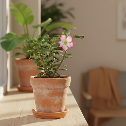 Adenium Obesum 'Pink Star' - 30-45cm - pot size ⌀13cm 