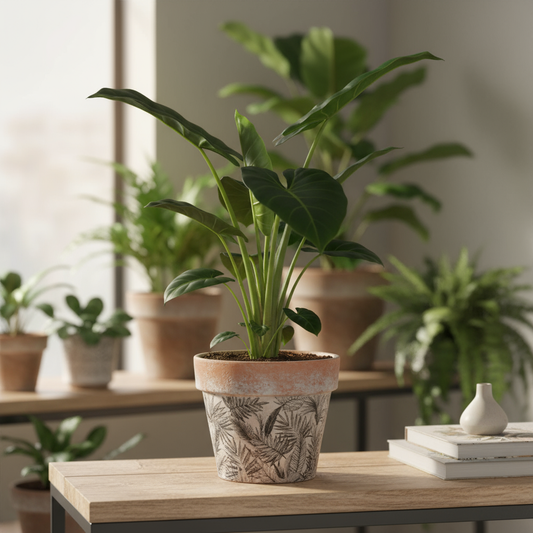 Alocasia 'Odora' - 55-75Cm - pot size ⌀17Cm 