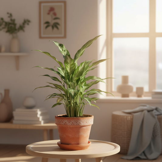 Peace Lilly Spathiphyllum 'Diamond' - 40-50cm - pot size ⌀12cm 